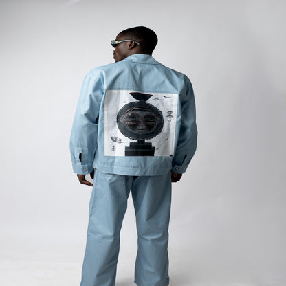 Long Sleeve Jacket (Coastal Blue)